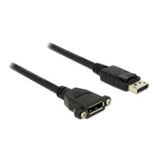 Delock DisplayPort Verlängerungskabel, zum Einbau, 1 m Delock DisplayPort Verlängerungskabel, zum Einbau, 1 m