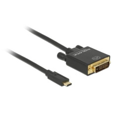 Delock Kabel 4K USB Type-C - DVI-D, 1 m Delock Kabel 4K USB Type-C - DVI-D, 1 m