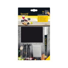 Securit Minikreidetafel A7 Set à 20 Stück Schwarz