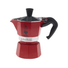 Bialetti Espressokocher Moka Express 1 Tassen, Rot
