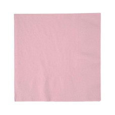 Creativ Company Papierservietten Rosa 33 cm x 33 cm, 20 Stück, Rosa