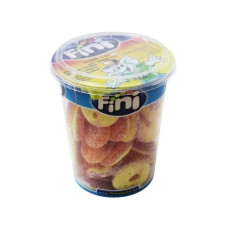 Fini Cup Bonbons & Gummibären Pfirsichringe 200 g