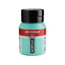 Amsterdam Acrylfarbe Standard Series Türkisgrün deckend, 500 ml Amsterdam Acrylfarbe Standard Series Türkisgrün deckend, 500 ml