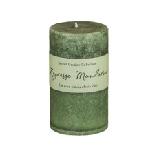 Schulthess Kerzen Anti-Mücken-Kerze Secret Garden Zypresse Mandarin 12 cm