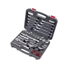 Kraftwerk Steckschlüssel-Set Basic 1/4+1/2 80-teilig Kraftwerk Steckschlüssel-Set Basic 1/4+1/2 80-teilig