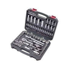 Kraftwerk Steckschlüssel-Set Basic 1/4+1/2 105-teilig Kraftwerk Steckschlüssel-Set Basic 1/4+1/2 105-teilig