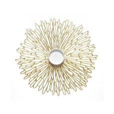 Chilewich Tischset Bloom 38.6 cm x 40 cm, Gold