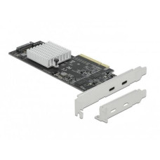 Delock PCI-Express-Karte USB 3.2 Gen2x2 - 2x USB-C