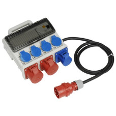 Spälti AG Baustromverteiler CEE16/5 40A mit 2 m Zuleitung Spälti AG Baustromverteiler CEE16/5 40A mit 2 m Zuleitung