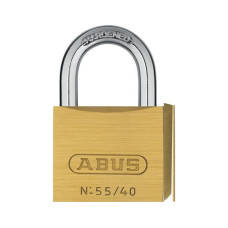 Abus Vorhängeschloss 55/40 Gold Messing