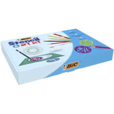 BIC Malset Stencil Art Set 27-teilig