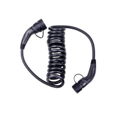 ANS Ladekabel Typ 2 32 A spiralisiert 5 m