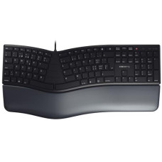 Cherry Tastatur KC 4500 ERGO CH-Layout Schwarz