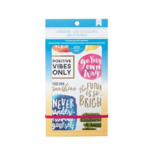 American Crafts Stickerbuch Inspirational Life 30 Stück