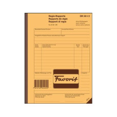 Favorit Durchschreibeblock 156 x 210 mm, Regie-Rapporte Favorit Durchschreibeblock 156 x 210 mm, Regie-Rapporte