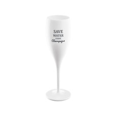 Koziol Sektglas Superglas Save water drink champagne 100 ml, 1 Stk Koziol Sektglas Superglas Save water drink champagne 100 ml, 1 Stk