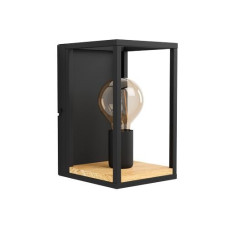 EGLO Leuchten Wandleuchte LIBERTAD 1x E27 Schwarz