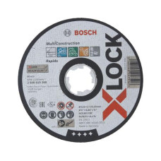 Bosch Professional Trennscheibe gerade X-LOCK Multi Material 125 x 1 Bosch Professional Trennscheibe gerade X-LOCK Multi Material 125 x 1