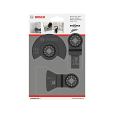 Bosch Professional Fliesen-Basis-Set 3-teilig AIZ 20 AB, ATZ 52 SC, ACZ 85 MT4