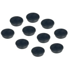 Franken Haftmagnet Ø 38 mm, 2.5 kg, 10 Stück, Schwarz