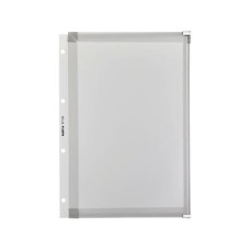 Kolma Zeigetasche A5 mit Zipverschluss Transparent