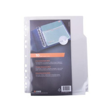 HWB Sichthülle Maxi PP 180 A4, teildeckend, 10 Stück