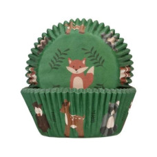 Funcakes Muffin Backform Waldtiere 48 Stück Funcakes Muffin Backform Waldtiere 48 Stück