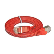 SLIM Slimpatchkabel  Cat 6, STP, 0.5 m, Rot