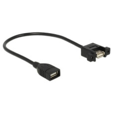 Delock USB 2.0-Einbaukabel USB A - USB A 0.25 m Delock USB 2.0-Einbaukabel USB A - USB A 0.25 m