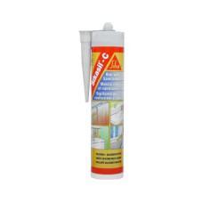 Sika Silikon Sikasil-C 300 ml, Weiss
