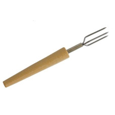 Heidi Cheese Line Kartoffelgabel Natur 6 Stück, Hellbraun/Silber Heidi Cheese Line Kartoffelgabel Natur 6 Stück, Hellbraun/Silber