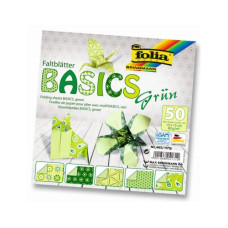 Folia Faltblätter Basics Grün Folia Faltblätter Basics Grün