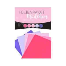 Stahls Aufbügelfolie Flex Set Mädchen