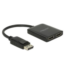 Delock 2-Port Signalsplitter DP - 2x HDMI 4K