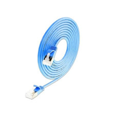 SLIM Slimpatchkabel  Cat 6A, U/FTP, 1.5 m, Blau