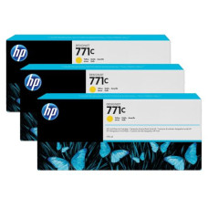 HP Tinte Nr. 771C (B6Y34A) Yellow (3er-Pack)
