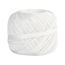 Creativ Company Näh- und Stickgarn Weiss, 20 g