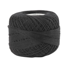 Creativ Company Näh- und Stickgarn Schwarz, 20 g