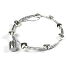 Trendform Fotoleine mit Magneten SWEETHEART Silber, 1 Stück Trendform Fotoleine mit Magneten SWEETHEART Silber, 1 Stück