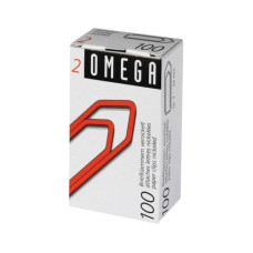 Omega Büroklammer No2 24 mm 100 Stück Omega Büroklammer No2 24 mm 100 Stück