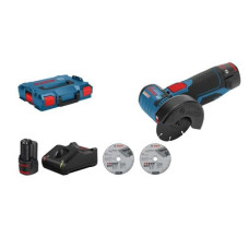 Bosch Professional Winkelschleifer GWS 12V-76 V-EC Kit