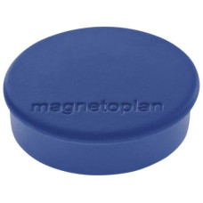 Magnetoplan Haftmagnet Discofix Ø 2.5 cm Dunkelblau, 10 Stück