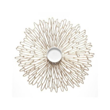 Chilewich Tischset Bloom 38.6 cm x 40 cm, Champagner
