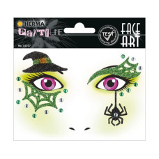 Herma Stickers Tattoos Face Art Hexe, 1 Stück Herma Stickers Tattoos Face Art Hexe, 1 Stück