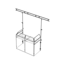 Vonyx Lichtbrücke DB3L für DJ Booth DB3 Vonyx Lichtbrücke DB3L für DJ Booth DB3