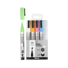 Creativ Company Kreidemarker Kräftige Farben 5 Stück, Mehrfarbig Creativ Company Kreidemarker Kräftige Farben 5 Stück, Mehrfarbig