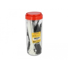 Delock Kabelbinder Box 600 Stück, assortiert