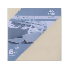 Artoz Couvert 1001, 16 x 16 cm, 5 Stück, Chamois