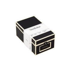 Semikolon Visitenkartenbox Schwarz