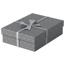 Leitz Aufbewahrungsbox Esselte Home M flach Mittel, 3 Stück, Grau Leitz Aufbewahrungsbox Esselte Home M flach Mittel, 3 Stück, Grau